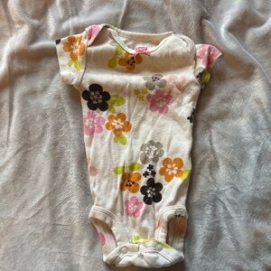 Carter's Multicolor Floral Bodysuit